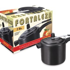 Panela de pressao 7,0 litros black cx