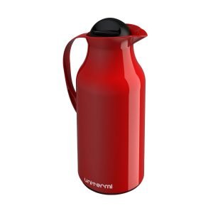 garrafa termica de mesa siena 1,0l vermelha eco