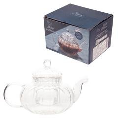 Bule vidro para servir 650 Ml 19 Cm X 12 Cm X 12 Cm (não vai ao fogo e nem microondas)
