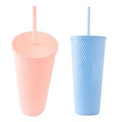 Copo 650ml Canudo Plastico Pp (1 Unidade)
