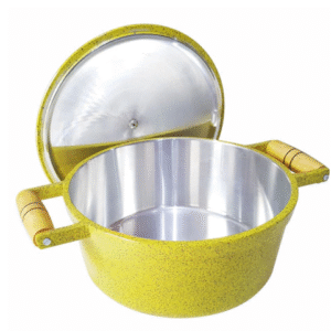 Cacarola Amarela Aluminio Grosso