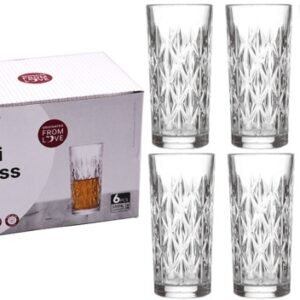 COPO VIDRO TRANSPARENTE C06 330ML BALAOZINHO