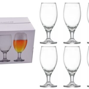 TACA VIDRO TRANSPARENTE C06 440ML CHOPP