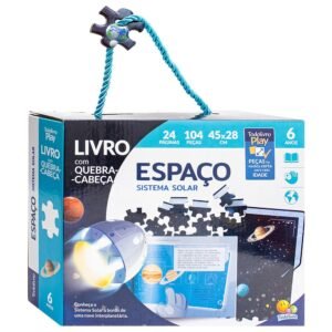 Quebra cabeça Todolivro Play Espaço Qc 6 anos
