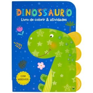 Dinossauro ? Livro de Colorir e Atividades com Adesivos