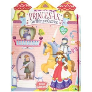 Crie e Brinque ✨ Princesas Cavaleiros com Adesivos
