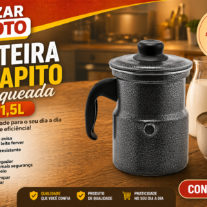 Leiteira de apito craqueada  1,5L
